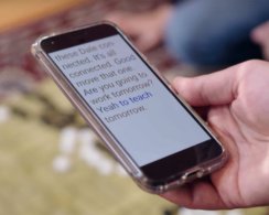 Google выпустила приложение, которое выводит речь на экран